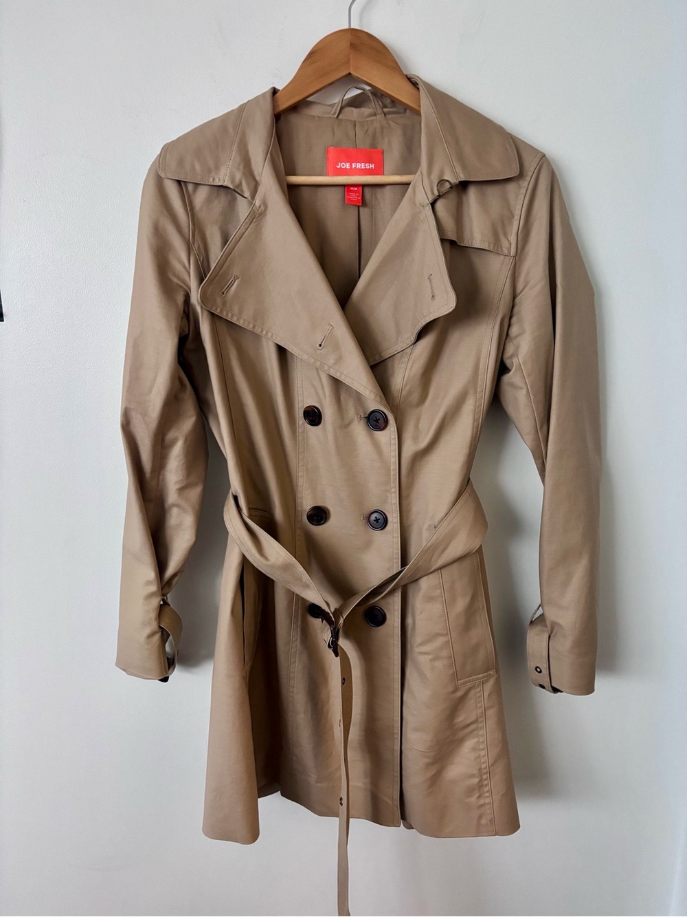Joe fresh trench coat